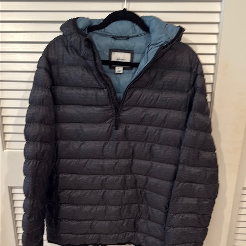 Old Navy Dark Gray Puffer Jacket
